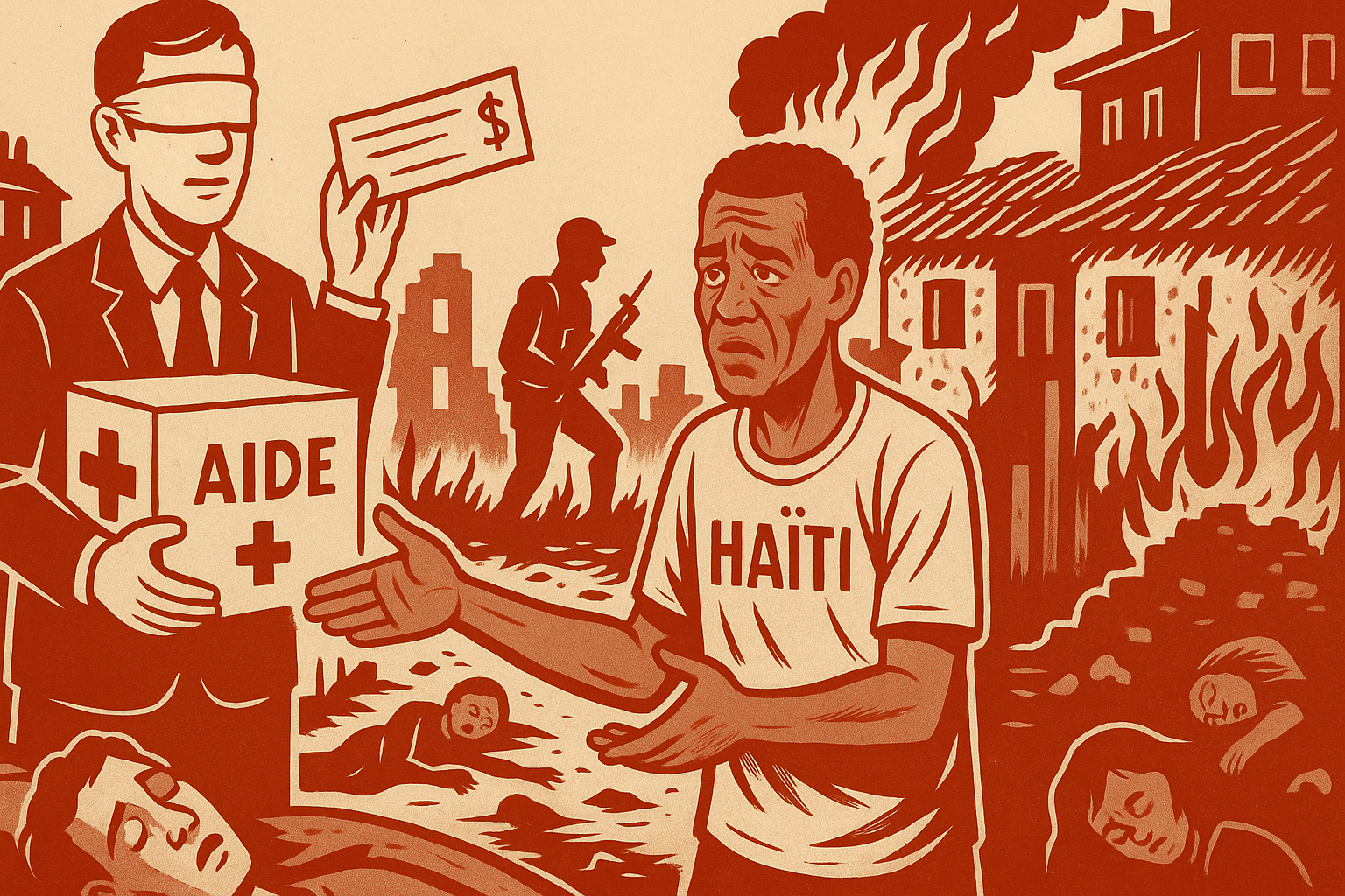 Image principale de l'article CRISE POLITIQUE HAITIENNE : LE CERCLE VICIEUX D’UN HUMANITAIRE AVEUGLE